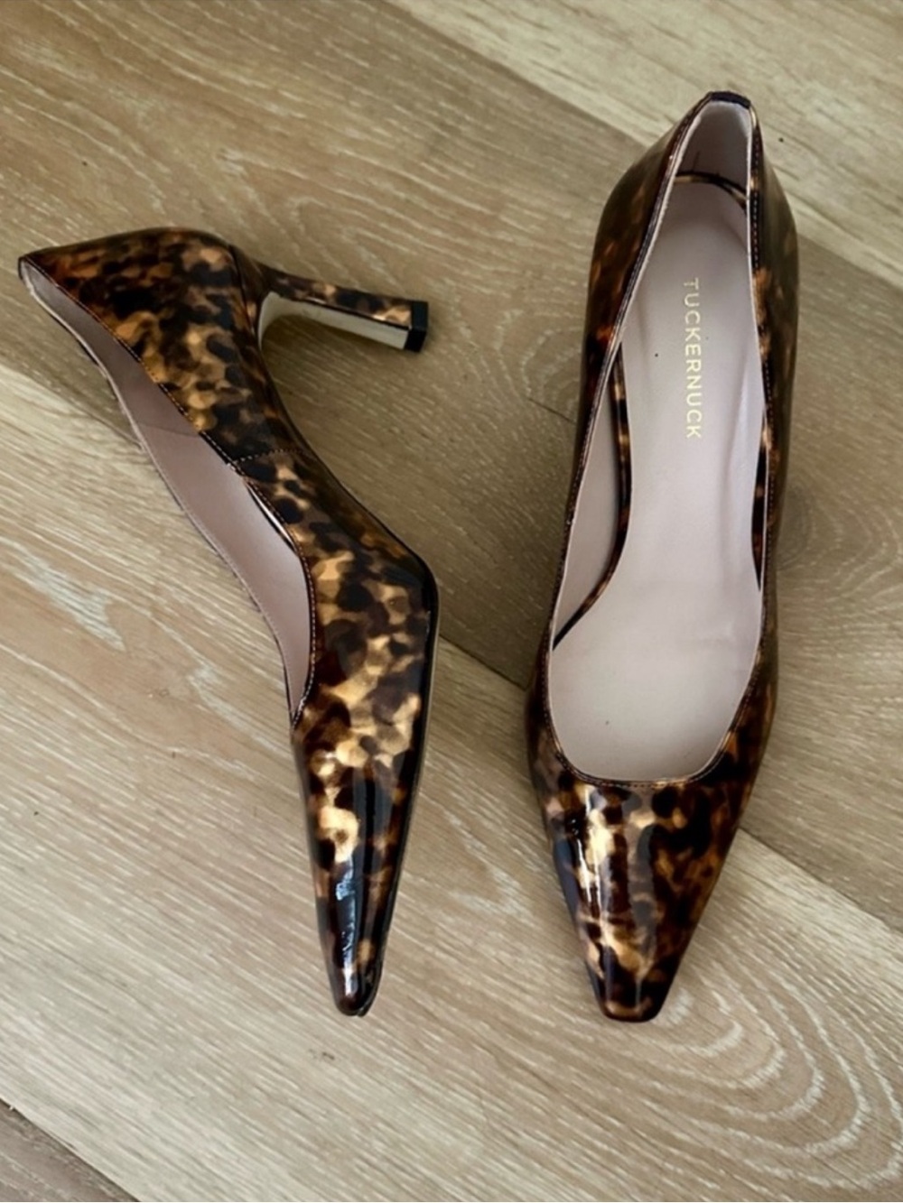 Tuckernuck Tortoise Shell Llana Heels